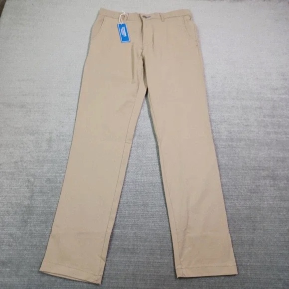 Twillory Performance Pants Mens 30x32 Khaki Trim Fit - Picture 1 of 10